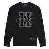 Champion Stranger Things Hawkins Netflix Sweatshirt Schwarz Für 21,98 ( S-L)