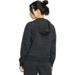 Nike Damen Kapuzenjacke Sweatjacke Zip-Hoodie Gr. S Und M Farbe Schwarz/grau -Mode Kleidung Verkauf 2260703 1 4