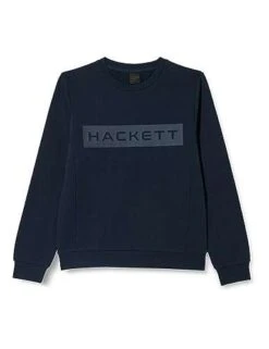 Hackett London Blaues Jungen Essential Sp Crew Sweatshirt Gr. 11 Jahre (prime)