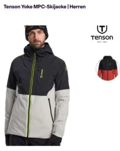 [ibood / Ski Outdoor / Herren] Tenson Yoke MPC-Skijacke | 2 Ausführungen - Fiery Red & High Moon Rise | 105,90€ Inkl. Versand