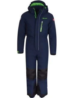 Trollkids Kinder Schneeanzug "Isfjord" In Dunkelblau