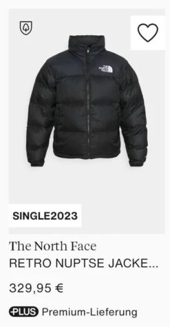The Nort Face (TNF) 1996 Retro Nuptse Jacke (XL-XXL)