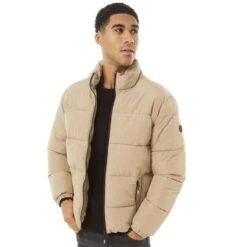 ONLY & SONS Herren Mario Puffajacke Hellbraun 40,98 Euro Inkl. Versand (anstatt 79,99 Euro)