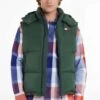 Tommy Jeans Weste Alaska Vest Grün (UP)