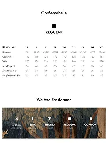 Seidensticker Herrenhemd In Beige/weiß (Bügelfrei, 100% Baumwolle) 6 Seidensticker Herrenhemd In Beige/weiß (Bügelfrei, 100% Baumwolle) – Bild 6