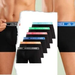 [OTTO] 6 Stück Jack & Jones Boxershorts 'Weekday' (Gr. S - XL)