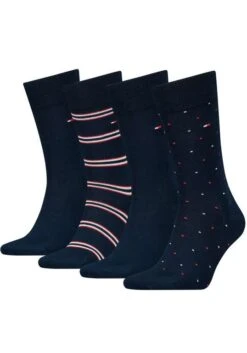 [Sammeldeal] Verschiedene Tommy Hilfiger Socken: Z.B. 4-Paar Socken + Geschenkbox Für 13,43€ Mit Lieferflat Od. 5-Paar + Giftbox Für 16,76€