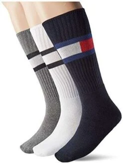 [Sammeldeal] Verschiedene Tommy Hilfiger Socken: Z.B. 4-Paar Socken + Geschenkbox Für 13,43€ Mit Lieferflat Od. 5-Paar + Giftbox Für 16,76€ -Mode Kleidung Verkauf 2263614 1 5