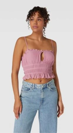 REVIEW Damen Crop Top Mit Allover-Muster In Altrosa O. Lindgrün, XS - XL 10 REVIEW Damen Crop Top Mit Allover-Muster In Altrosa O. Lindgrün, XS - XL -Mode Kleidung Verkauf 2263918 1 4