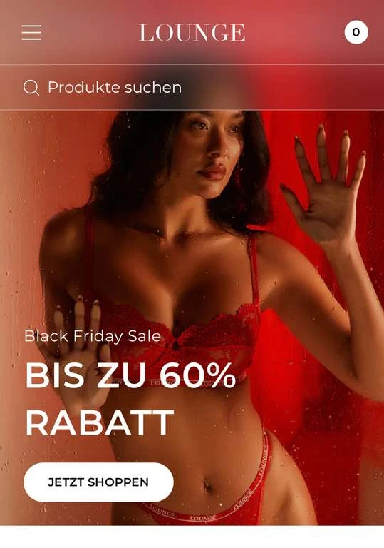 Lounge Underwear Black Friday Deal. Bis Zu 60% Rabatt Auf Dessous/Unterwäsche 1 Lounge Underwear Black Friday Deal. Bis Zu 60% Rabatt Auf Dessous/Unterwäsche