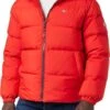Tommy Jeans Herren Daunenjacke Essential Down Winter (Rot) (XS,S,L,XL, XXL)