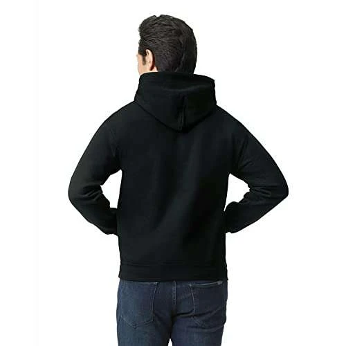 Prime/Packstation Und Nur In XL! Gildan Herren Hoodie Aus Fleece In Schwarz. 3 Prime/Packstation Und Nur In XL! Gildan Herren Hoodie Aus Fleece In Schwarz. – Bild 3