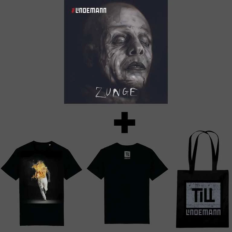 Till Lindemann Album ”Zunge", + TShirt + Beutel Im Bundle @ Boerde Rock Rammstein Merchandise 5 Till Lindemann Album ”Zunge", + TShirt + Beutel Im Bundle @ Boerde Rock Rammstein Merchandise – Bild 5