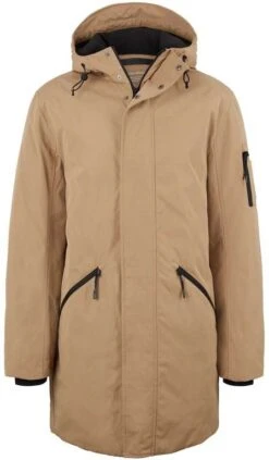 [BestSecret] Tom Tailor Denim Herren Parka Jacke, Farbe: Beige, Gr.: XXL