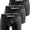 Levi's Herren Boxershort Print Limited Black Edition 3er Pack (Die Guten)