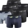 [Amazon Prime] PUMA Boxershort 6er Pack Herren Basic Black Limited Edition