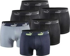 [Amazon Prime] PUMA Boxershort 6er Pack Herren Basic Black Limited Edition
