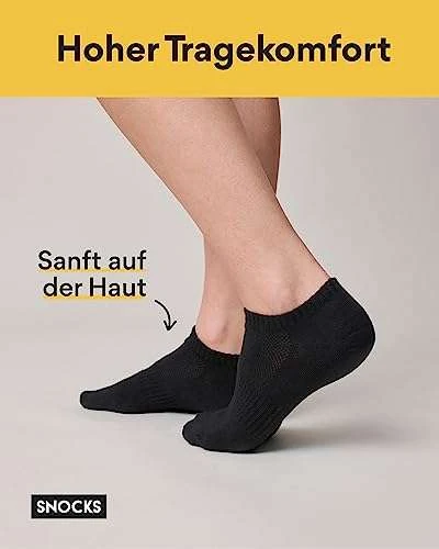 Snocks Sneaker Socken Herren & Damen 6er Set Gr. 35-54 Kurze Socken Baumwolle 2 Snocks Sneaker Socken Herren & Damen 6er Set Gr. 35-54 Kurze Socken Baumwolle – Bild 2