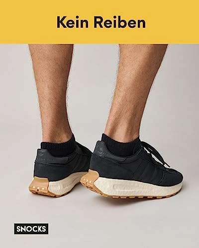 Snocks Sneaker Socken Herren & Damen 6er Set Gr. 35-54 Kurze Socken Baumwolle 4 Snocks Sneaker Socken Herren & Damen 6er Set Gr. 35-54 Kurze Socken Baumwolle – Bild 4