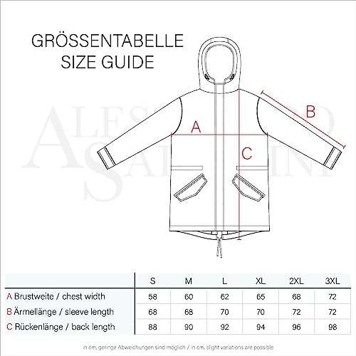 Alessandro Salvarini Winterjacke Herren Warm Atmungsaktiv 100% Baumwolle 7 Alessandro Salvarini Winterjacke Herren Warm Atmungsaktiv 100% Baumwolle – Bild 7