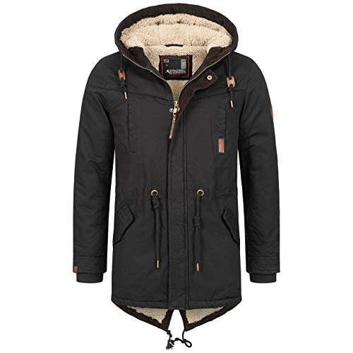 Alessandro Salvarini Winterjacke Herren Warm Atmungsaktiv 100% Baumwolle 1 Alessandro Salvarini Winterjacke Herren Warm Atmungsaktiv 100% Baumwolle