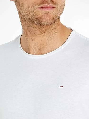 Tommy Jeans: Slim Jaspe Kurzärmeliges T-shirt In Weiß Oder Deep Crimson Oder V-Neck Grau Gr S Bis 3XL Für 14€ (Prime) 5 Tommy Jeans: Slim Jaspe Kurzärmeliges T-shirt In Weiß Oder Deep Crimson Oder V-Neck Grau Gr S Bis 3XL Für 14€ (Prime) – Bild 5