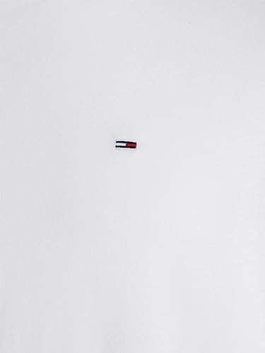 Tommy Jeans: Slim Jaspe Kurzärmeliges T-shirt In Weiß Oder Deep Crimson Oder V-Neck Grau Gr S Bis 3XL Für 14€ (Prime) 6 Tommy Jeans: Slim Jaspe Kurzärmeliges T-shirt In Weiß Oder Deep Crimson Oder V-Neck Grau Gr S Bis 3XL Für 14€ (Prime) – Bild 6