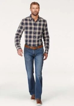 [Otto UP] Wrangler Bootcut-Jeans Jacksville | Herrenjeans In Verschiedenen Farben, Bootcut-fit, Gr. 30-44