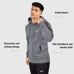 Smilodox Zip Hoodie Dane [S, M, L] (Prime) -Mode Kleidung Verkauf 2270758 1 3
