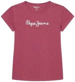 Pepe Jeans Jungen T-Shirt Hana Glitter Von 6 - 18 Jahre (PRIME)