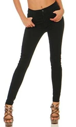 Levi's 720 High Rise Super Skinny Damen Jeans In Schwarz [Amazon, Prime]
