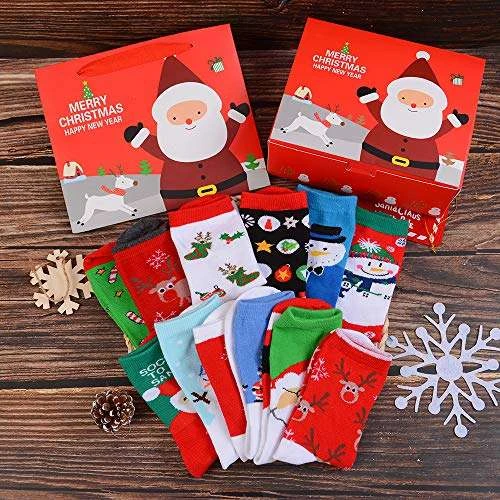 Amazon Prime Blitzangebot Vertvie 12 Paar Unisex Weihnachtssocken 2 Amazon Prime Blitzangebot Vertvie 12 Paar Unisex Weihnachtssocken – Bild 2