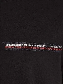 Tommy Hilfiger Herren T-Shirt Kurzarm Stripe Rundhalsausschnitt (Amazon Prime) -Mode Kleidung Verkauf 2271345 1 3