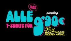 [Pampling.com] Black Friday: Alle Shirts Für 9,90 Statt 14,90. 25% Rabatt Auf Alles Andere