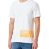 Calvin Klein Jeans Herren Stencil Blocking Logo Tee T-Shirts / Farbe: Weiß / Gr. XXS - 3 XL @ Amazon Prime