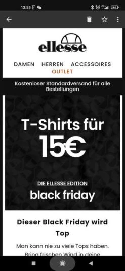 Ellesse T-Shirts Zum Top Preis!