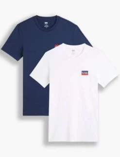 Levi's Herren 2-Pack Crewneck Graphic Tee T-Shirt / Gr. XS - XL @ Amazon Frankreich -Mode Kleidung Verkauf 2272199 1 7