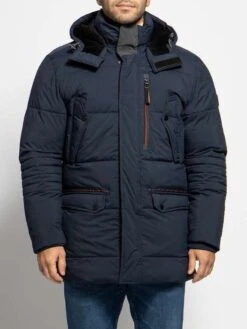 Daniel Hechter Parka In Navy Und Schwarz
