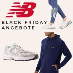 New Balance Black Friday Angebote Bis Zu 50 % Rabatt | Sportbekleidung Und Schuhe Z.B. AS Roma Travel Zip Thru Hoody