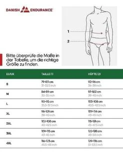 (Prime) - DANISH ENDURANCE 6er Pack Boxershorts Herren, Weiche Baumwolle, Unterhosen Männer -Mode Kleidung Verkauf 2273282 1 5