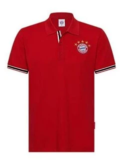 FC Bayern München Poloshirt Logo Herren // Versand über Offiziellen FC Bayern Store