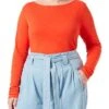Marc O'Polo Damen T-Shirt Orange Nur XL