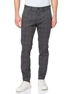 ONLY & SONS Male Chino Hose ONSMAKR Check Pants HY GW 9887 NOOS GRÖßE W30 Und W32