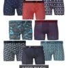 10er Pack Pierre Cardin Herren Boxershorts Mit Verschiedenen Mustern // Blau , Rot // Gr. M-XL // Vsk Frei