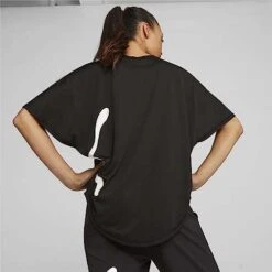 PUMA Damen T-Shirt Mit Aufschrift Train All Day Big Cat T-Shirt [ Gr. XS / S / M ] ( Prime Deal ) -Mode Kleidung Verkauf 2274824 1 3