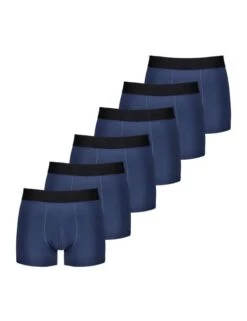 [Zockn] 6er Lyocell Boxershorts - Längeres Bein - Ohne Schriftzug - Freie Farbwahl
