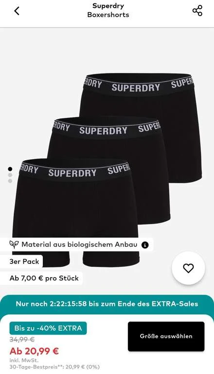 Superdry Boxershorts In Schwarz 2 Superdry Boxershorts In Schwarz – Bild 2