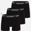 Superdry Boxershorts In Schwarz