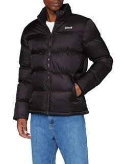Schott N.Y.C. Idaho Puffer Jacket (Amazon) Herren Steppjacke In Schwarz