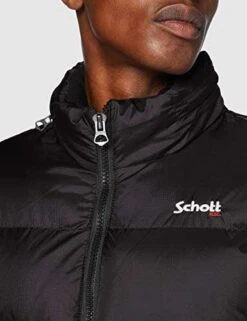 Schott N.Y.C. Idaho Puffer Jacket (Amazon) Herren Steppjacke In Schwarz -Mode Kleidung Verkauf 2276295 1 3